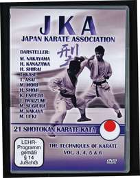 JKA Karate 21 Shotokan Katas