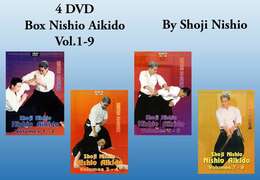 4 DVD Box Aikido Shoji Nishio Vol.1-9