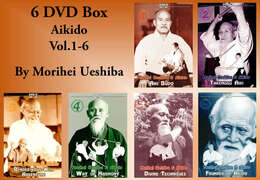 6 DVD Box Aikido Morihei Ueshiba